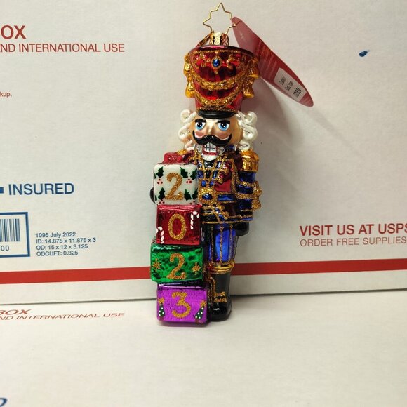 Christopher Radko CRACKIN' GOOD YEAR CHRISTMAS 2023 Ornament (1021654) 6.25In - Picture 10 of 13